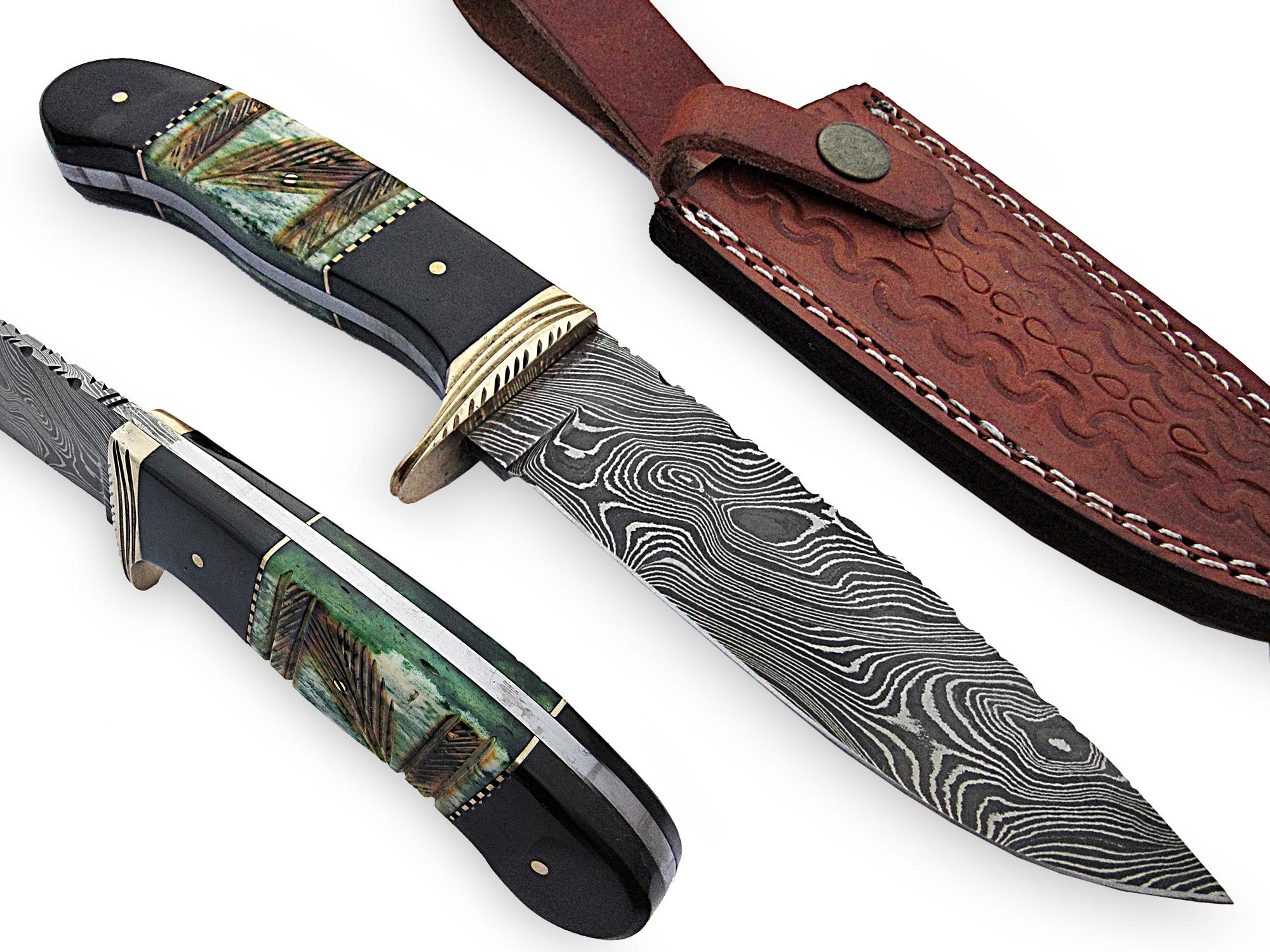 Bowie Knife C5 - Damascus Country Online Store